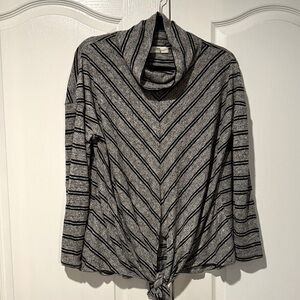 EUC Lou & Grey for LOFT Sz L mock neck sweater